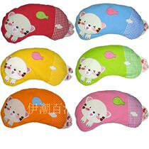 Childrens buckwheat pillow infant pillow Korean cartoon baby moon pillow trumpet