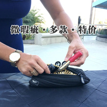 Clearance special dump micro defects ZIPIT pen bag small cosmetic bag mobile phone bag zipper bag storage bag