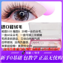 Douyin fast hand with net purple eyelash suit Tifumei family version grafting eyelash tool Ultra Light super soft hair