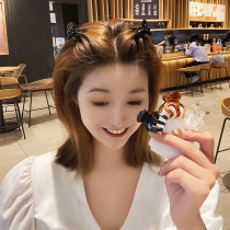 3 Korea 2021 New hairclip temperament half ponytail hair grab ball head small grab clip shark clip back of the head