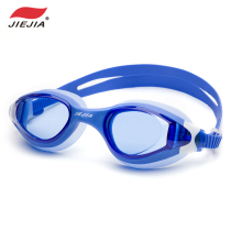 Jiejia professional anti-fog swimming glasses fashion HD one-piece swimming goggles for men and women waterproof goggles universal