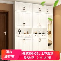 Large-capacity shoe cabinet into the home door simple modern locker living room wall entrance cabinet