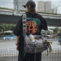 Messenger bag mens trendy brand large-capacity postman bag mens bag shoulder backpack mens satchel 15 inch laptop bag