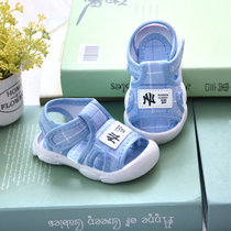 Summer soft-soled male baby toddler shoes 2020 Boys non-slip anti-kick sandals Baby shoes girls velcro sandals