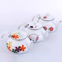2 4 Liter Thickened Cool Kettle Enamel Pot induction cookers available enamel kettle teapot enamel teapot