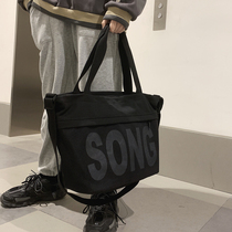 Canvas Bag Large Capacity Casual Mens Day Train students Backpack Multifunction Single Shoulder Bag Inclined Satchel Handbag