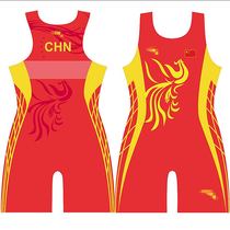2016 New Rio womens team wrestling suit weightlifting tights support a custom-made