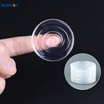 Anti-collision door transparent silicone door handle rear anti-bump mute buffer anti-collision non-perforated door stopper