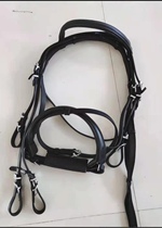 Equestrian supplies Horse equipment Horse riding water Le reins Pure cowhide horse bridle Saddle accessories Equestrian sports