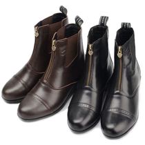  Equestrian riding boots Horseback riding boots Short boots First layer cowhide riding boots Obstacle riding boots Equestrian equipment Equestrian sports