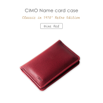 CIMO leather business card holder bag box Bank card holder Mens and womens business card bag gift gift portable