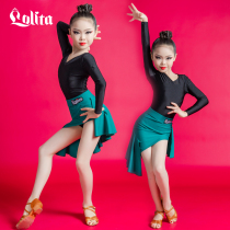 Lolita high-end custom Latin dance suit teacher recommended Grade Test match suit female childrens exercise suit
