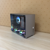 SKTC Star sky HX BOX100 mini all aluminum game single display small chassis Desktop computer side transparent SFX ATX