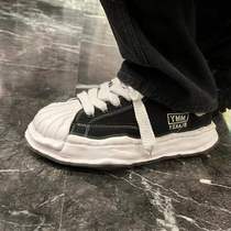 Three original Kangyu dissolved shoes 2022MMY Canvas Shell Head Shoe Plate Shoes joint Yu Wenle and the same mednless Yuan