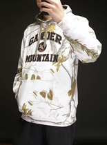 American hunting Gandershan bionic camouflage jacket men hip-hop retro military fans German snow camouflage sweaters