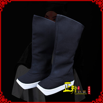 Zhenglong costume Beijing Yue Opera Opera Opera shoes ancient old life high boots official boots male costume boots DPRK good low boots