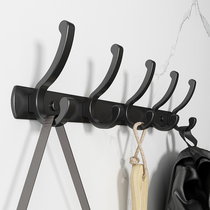 Bathroom Hung Hanger Free From Punching Wall Wall-mounted Clothes Entrance Door Post Mighty Viscose Cloak Hook Towel Hook
