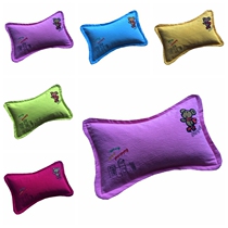 Meng Da cotton crepe patchwork embroidery mouse Pearl cotton buckwheat shell 0-1 year old childrens pillow