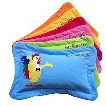 Meng Da cotton embroidered chicken sheep dog cat Pearl cotton buckwheat shell 0-1 year old childrens pillow
