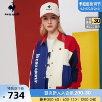 Lady Lekake French Rooster 23 Spring and Autumn New Sport Casual Button Sweater Cocket CB-5661231