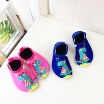 Childrens barefoot soft shoes Beach shoes non-slip early education shoes beach socks boys and girls baby wading swimming shoes slippers