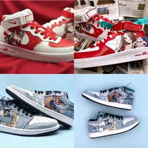 Pasun sneakers custom diy one Piece Luffy Solon Choppa hand-painted graffiti private customization (excluding shoes