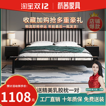 New Chinese solid wood single bed Small Apartment 1 M 5 vertical bed 18 m home Net Red Inn bed Windsor bed