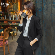 Professional clothing Spring and Autumn suit temperament civil servants interview dress girls working clothes small suit womens clothes suit