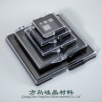 Chip self-adsorption box Self-adhesive box Silicon wafer wafer collection storage storage storage storage box Chip sticky box