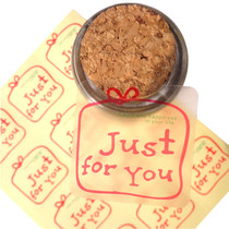 60 Value Han Net red just for you transparent stickers gift packaging bags stickers
