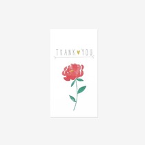 80 pieces into thank you Flower cake pastry box decoration diy sealing stickers Teachers Day stickers