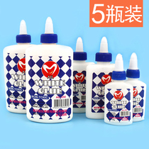 White glue primary school students use large bottle of super glue hand made with glue diy material adhesive small bottle quick drying
