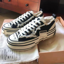 xvessel Wu Jianhao Tongan Sail Cloth Shoes Vulcano Shoes Beggar Shoes Low Bunch lovers Heightening Trend Casual Shoes