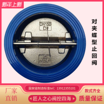 H77X-16 wafer Butterfly Valve Butterfly one-way check valve DN40 50 65 80 100 150 200