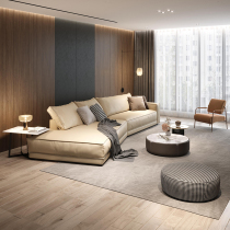 baxter Italian leather sofa down special-shaped light luxury living room set up minimalist small unit combination corner