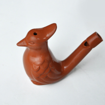 Pottery mud tea pet ornaments irrigation music cuckoo fun toys after 80 nostalgic classic waterfowl whistle batch