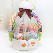 Japanese online celebrity Anpanman Newborn son Meet-and-greet toy set Hand-rattled year-old baby gift box