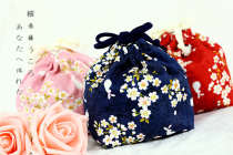 Japanese Wafengfu bag bag bag bag bag gift bag for womens cotton small object storage