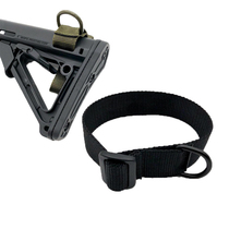 Non-hanging ring bundled water bomb rifle strap single-point gun belt American universal nylon tactical gun rope hook chest