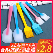 Oil brush Kitchen pancakes Edible baking small brush pancakes Household high temperature resistance does not lose hair barbecue silicone oil brush