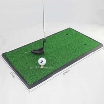 Practice swing golf training equipment indoor mat strike 4-hole household trumpet artificial turf golf