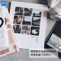 Photo book 6 color printed Instagram photo album Baby commemorative creative gift art Net Red favorite