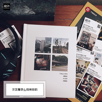 Mini photo book 6 color printed Instagram photo album collection baby commemorative creative gift art