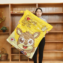 Vacuum compression bag thickening travel size compression storage bag household three-dimensional clothes quilt finishing storage bag