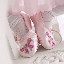 Childrens dance shoes girls ballet shoes Childrens practice shoes cats claw shoes performance shoes Baby dancing shoes