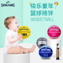 Spalding Basketball Official Mini 1 Small Ball Childrens Toys Kindergarten Baby Basketball