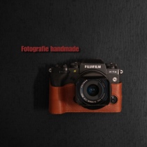 Fuji XT4 XT3 XT30ii XT200 genuine leather hand-made holster protective case camera bag base head layer cowhide