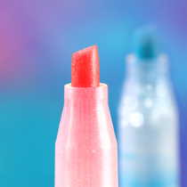 Japan ZEBRA zebra fluorescent color pen starry sky pearlescent highlighter WKS18 color oblique head student stationery scribing marker pen