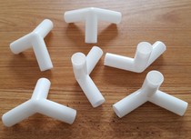 120 degrees 135 degrees 12mm tee pet room joint game tent accessories 20mm tee quantity can be customized