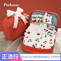 Baby creative cute little cherry suit full Moon Baby 100 days old Freshman Day gift supplies meet gift